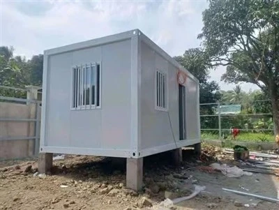 Casas modulares pré-fabricadas em contêineres